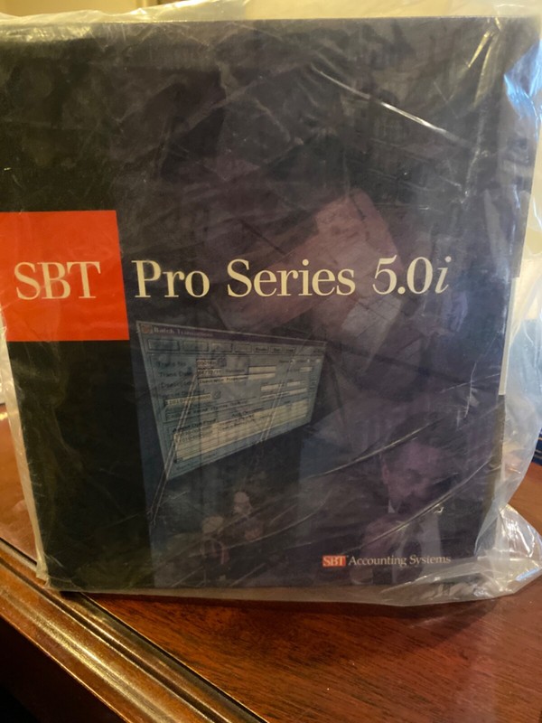 NEW SBT Pro Series 5.0i Accounting Software Source Code GL/AP/SM. CD + Keys
