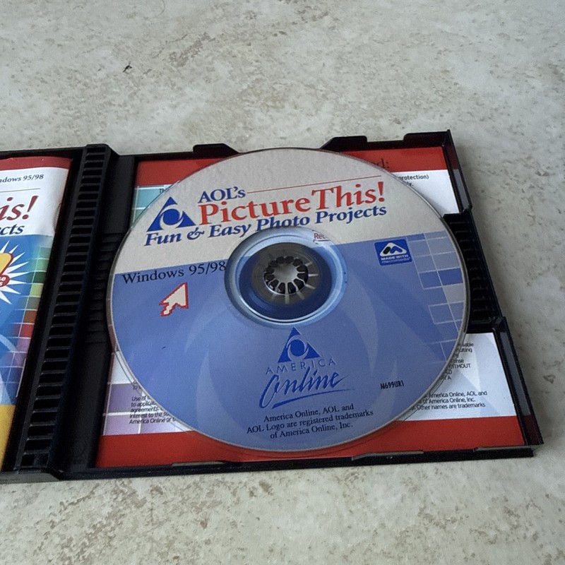 AOLs Picture This Fun & Easy Photo Projects Windows 95/98 gallery