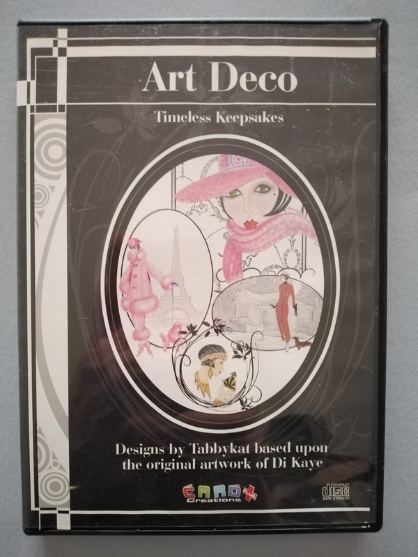 ART DECO TIMELESS KEEPSAKES - Papercraft CD Rom - Di Kaye/Tabbykat