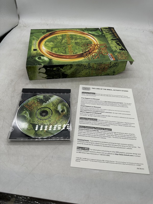 IMSI/Design The Lord of the Rings The Fellowship of the Ring Activity Studio gallery
