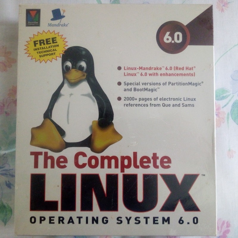 RED HAT LINUX MANDRAKE 6.0 OPERATING SYSTEM