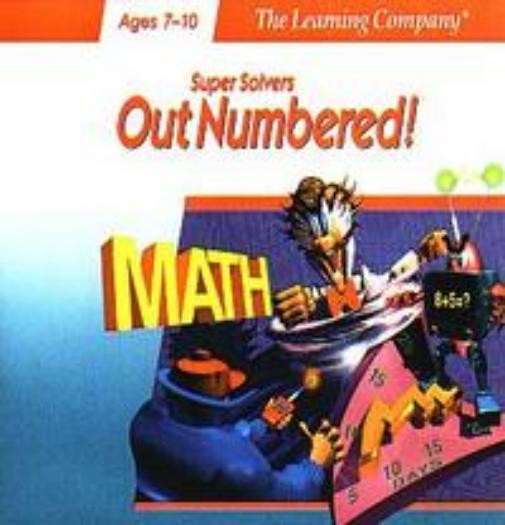 Super Solvers Outnumbered! PC MAC CD kids learn solve math problems numbers game