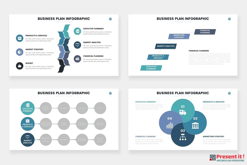 Business Plan Infographics Template gallery
