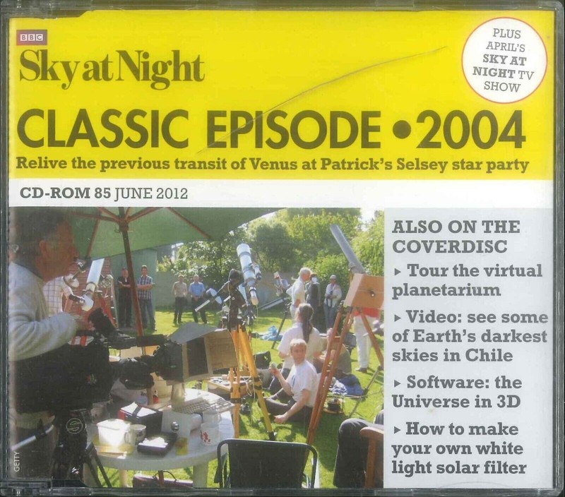 BBC Sky at Night CD-ROM, Classic Episode 2004, #85 June 2012, Windows, Mac