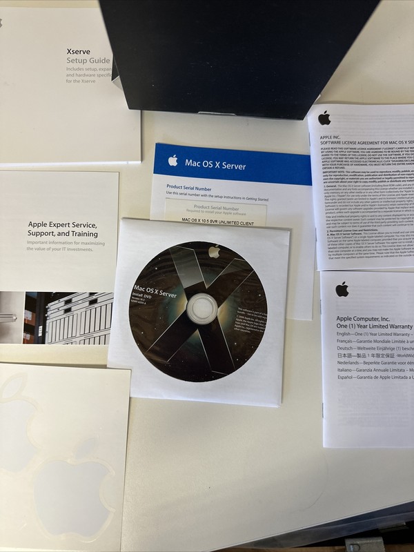 MacOS X Server X 10.5 Unlimited Client - CDS041608 607-2363 0Z607-3499-A V9 lic gallery
