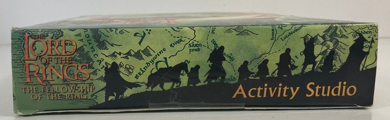 Lot of 2 Lord of the Rings Activity Studio Fellowship of the Ring The Two Towers gallery
