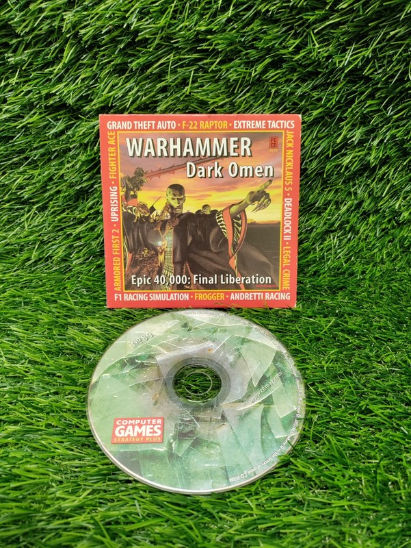 Computer Games Strategy Plus – demo/sampler disc – Warhammer Dark Omen, GTA PC