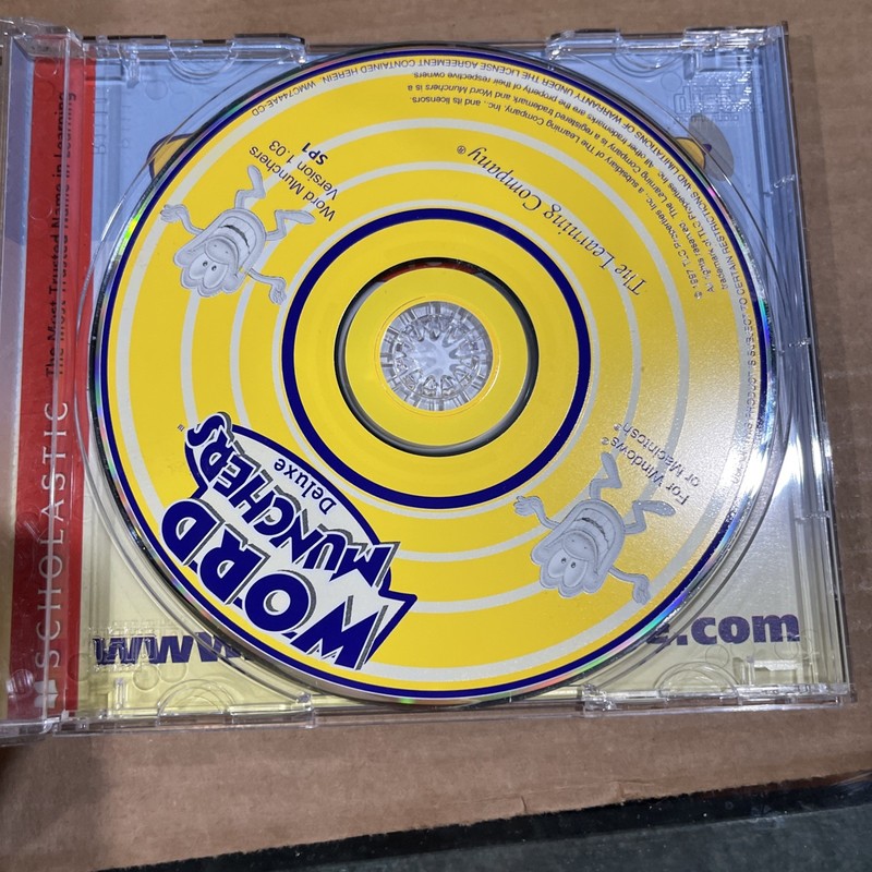 The Learning Company Word Munchers Deluxe for PC Mac CD-ROM gallery