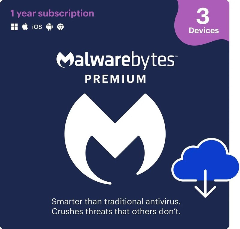 NEW Malwarebytes Anti-Malware Premium 3 PCs / 1 Year Cybersecurity Key Code gallery