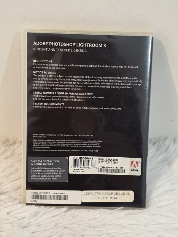 Adobe Photoshop Lightroom 3 Full Retail Version WIN/MAC gallery