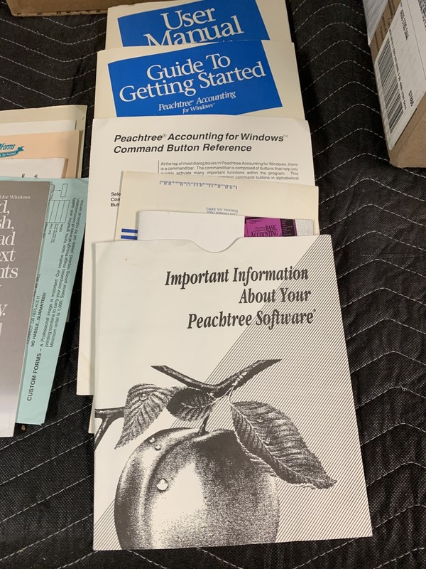 Peachtree Complete Accounting For Windows 3.1 Windows 95 5.25” 3.5”ver 5 gallery