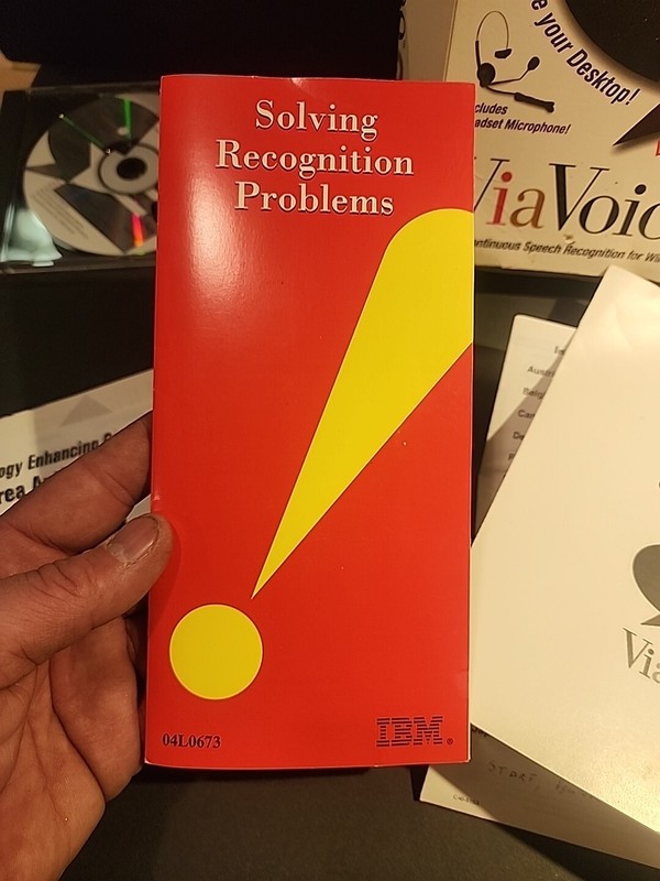 IBM ViaVoice Gold Continuous Speech Recognition Version 4.3 VoiceType CD *Untest gallery