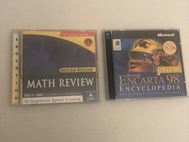 Microsoft Encarta 98 Encyclopedia PC CD-ROM Software for Windows NT/95, Success