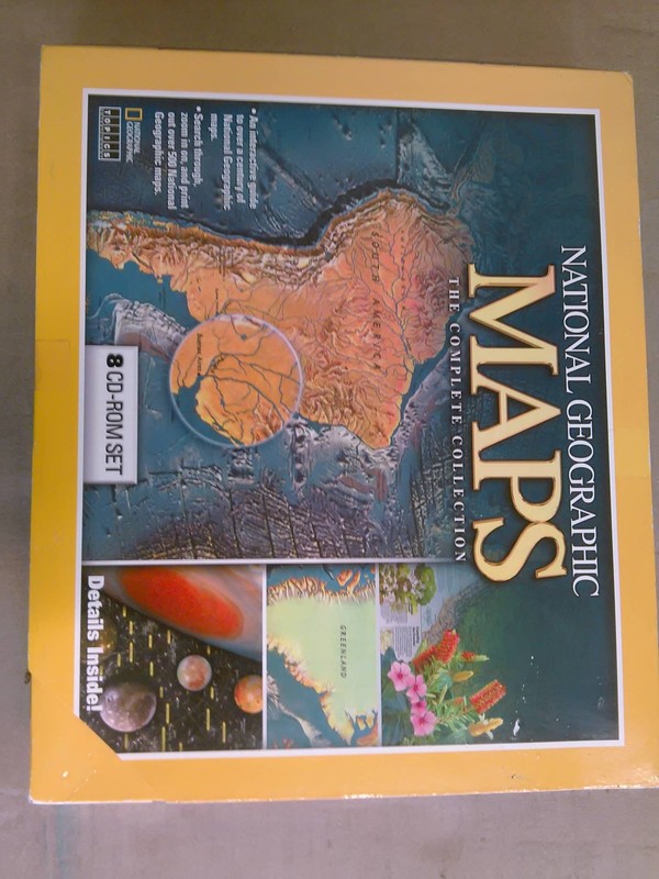 National Geographic Maps: The Complete Collection 8 CD-ROM Set 2001 mars earth gallery