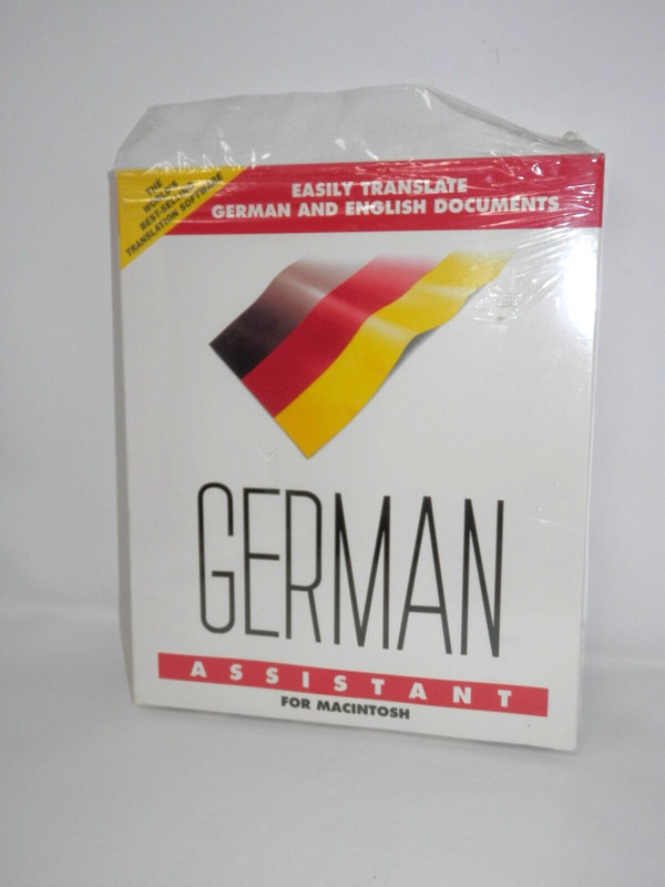 German Assistant Translation Software for MAC 3.5" Floppy Translate to English gallery