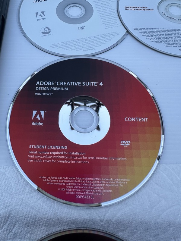 Ad0be Creative Suite 4 CS4 Design Premium Windows Student Version w/ Serial # gallery