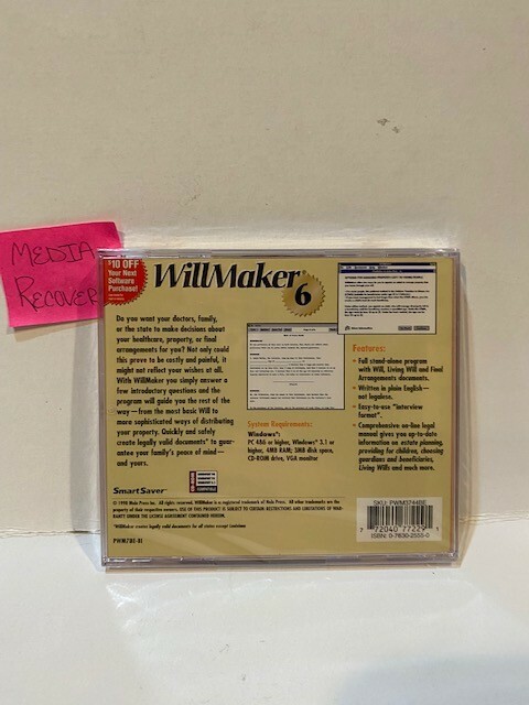 SmartSaver WILLMAKER 6 (windows 3.1/95/98) gallery