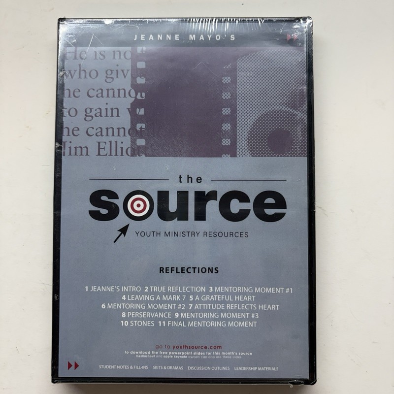 Jeanne Mayo’s Youth Ministry Resources Reflections New and Sealed 2007