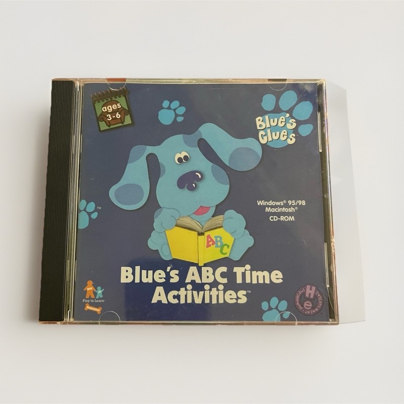 Humongous Entertainment Blue’s ABC Time Activities CD-ROM Win 95/98 Mac English