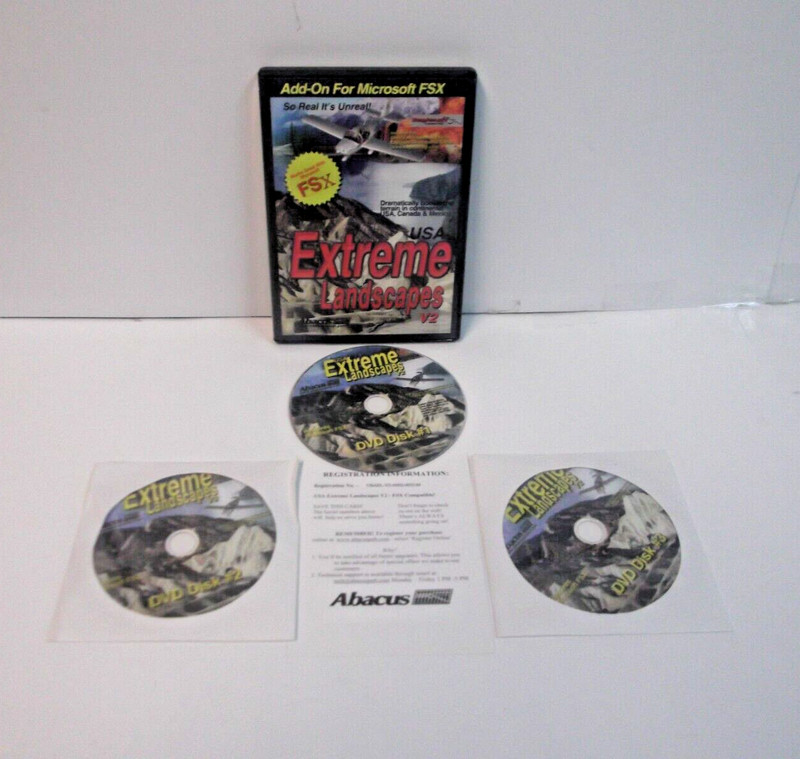 USA EXTREME LANDSCAPES V2 ADD ON FOR MICROSOFT