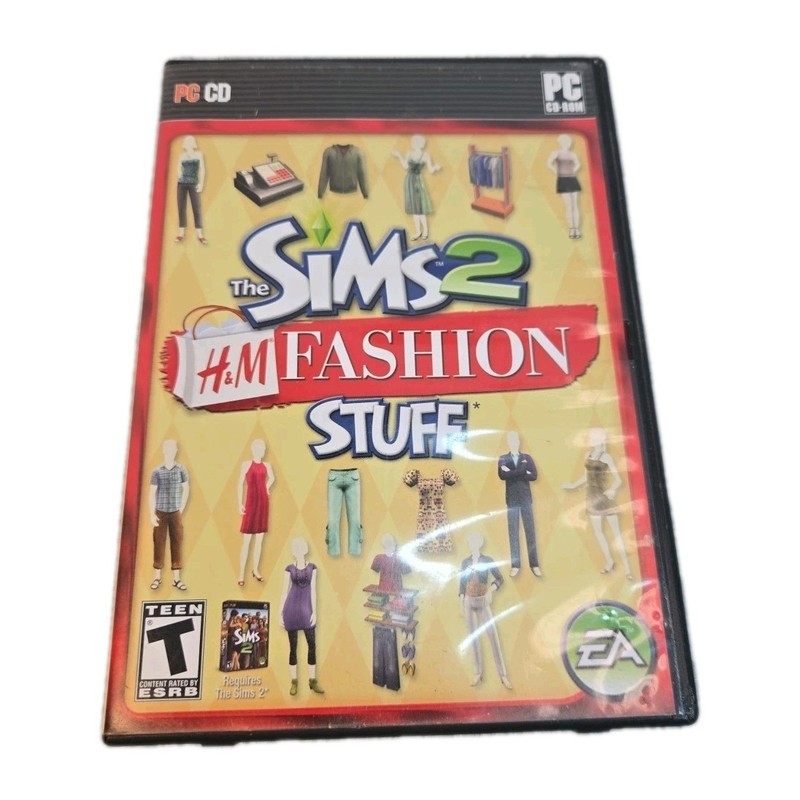 The Sims 2, H&M Fashion Stuff, Untested, Electronic Arts