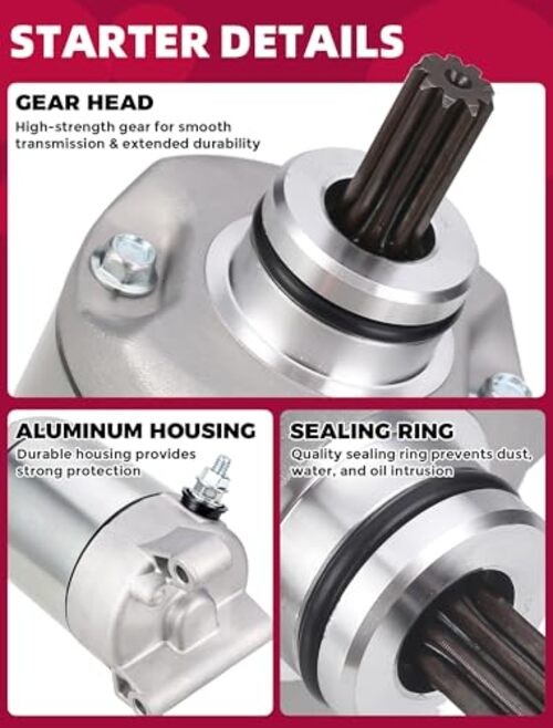 Starter for Polaris Sportsman 450 570 Ranger 500 570 Crew RZR 570 ACE starter gallery