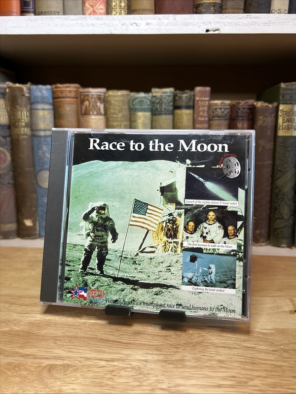 AMERICAN MPC RESEARCH RACE TO THE MOON INC VIDEO FOOTAGE CD VTG