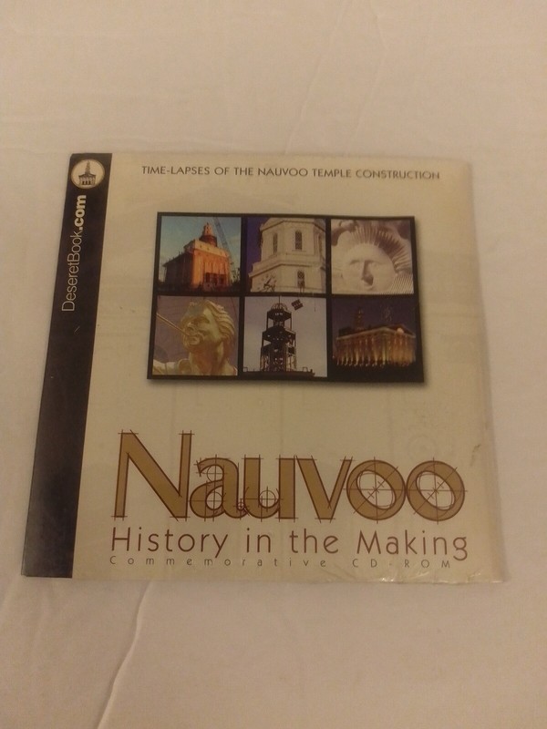 Nauvoo History in the Making Commemorative CD-ROM LDS Temple Construction New
