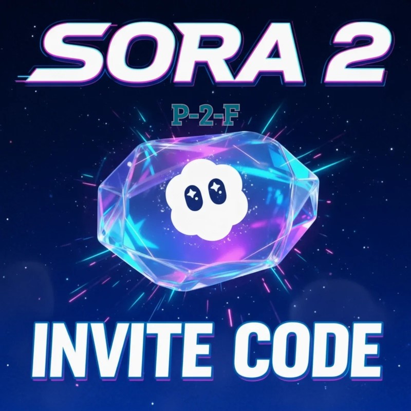 SORA 2 INVITE CODE – INSTANT DELIVERY (Under 2 Minutes, 24/7 Service)