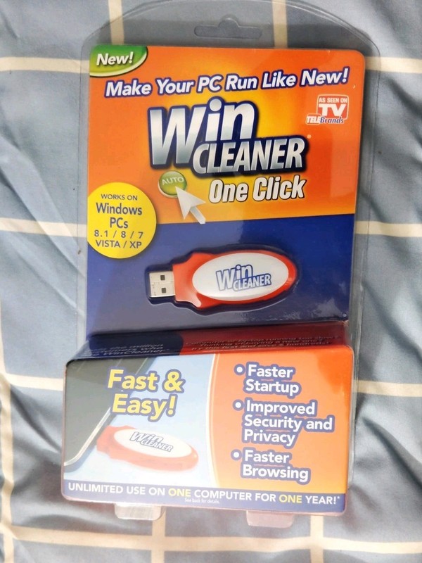 Win Cleaner One Click Professional USB Computer Clean Repair for PC Laptop SEALD