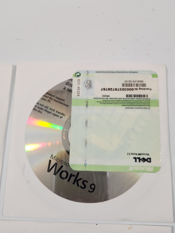 Dell Inspiron 1012 Drivers Utility Reinstall Disk, Works 9, ROXIO, word Perfect gallery