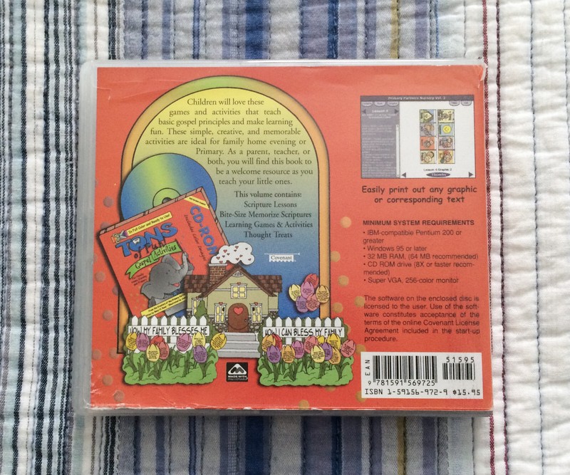 Tons of Fun Gospel Activities Covenant LDS Mormon Windows PC CD Software gallery