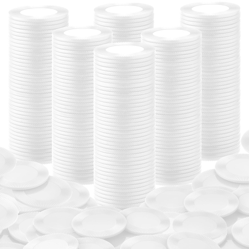 Coopay 1000 Plastic Poker Bingo Chips Learning Counters Disks 1 Inch 25mm