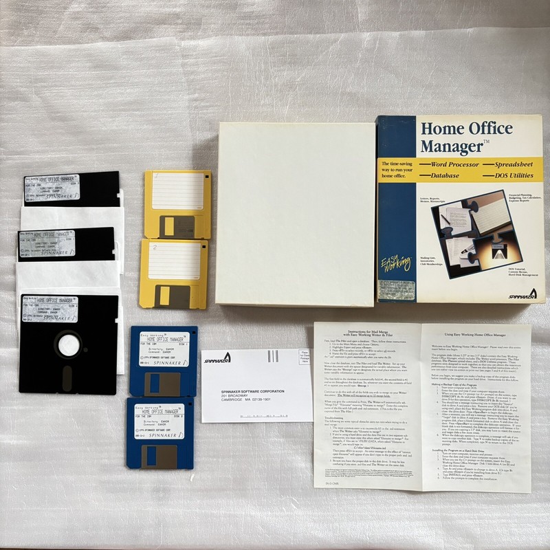 Tandy / IBM Home Office Manager With Box Rare gallery
