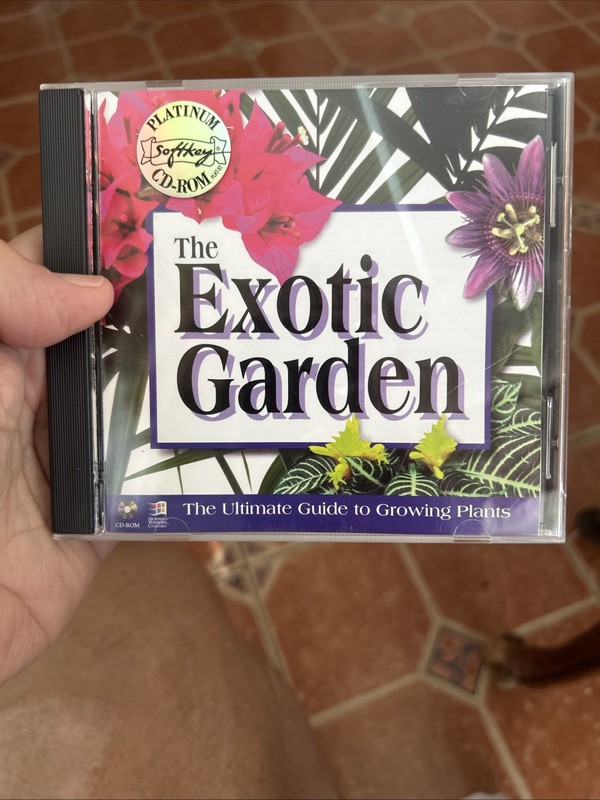 The Exotic Garden Ultimate Guide to Growing Plants Windows CD-Rom