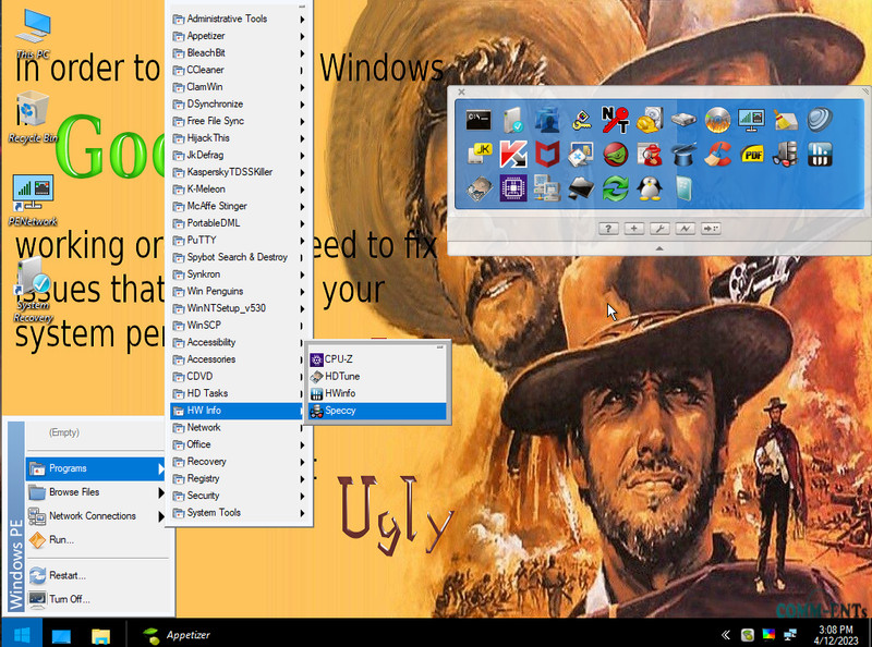 Windows Repair, Recovery and Reinstall tools USB Fixes many common system issues