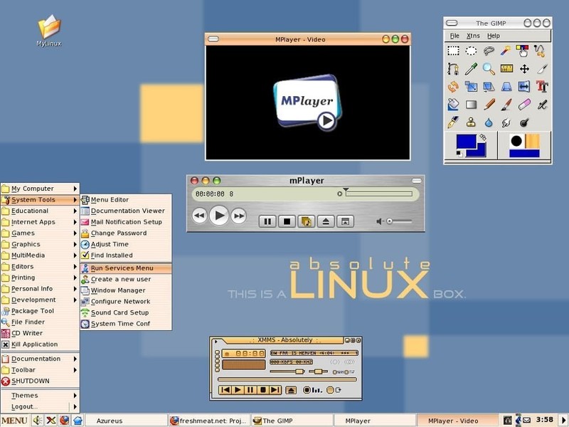 Latest New Release Absolute Linux XFCE OS Operating System for PC on DVD gallery
