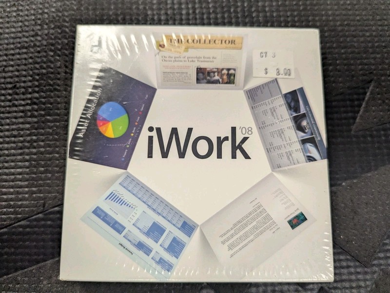 Apple iWork ’08 Retail for Mac – ORIGINAL SEALED FROM APPLE
