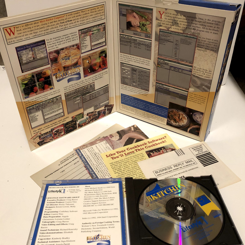 Multimedia Kitchen Companion Recipe Manager (CDROM) - Recipes Taste of Home gallery