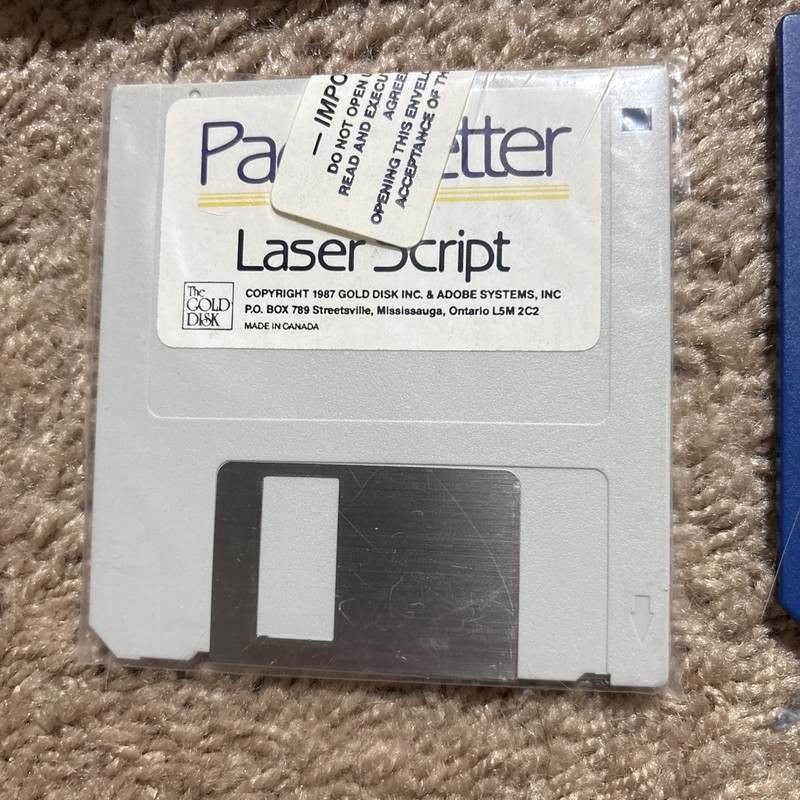Page Setter Commodore Amiga Program on 3.5" disk Complete with User Guide gallery