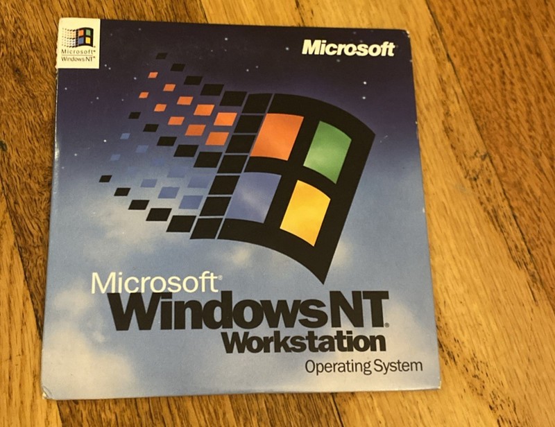 Microsoft Windows NT Workstation 4.0 CD Full Version w Key