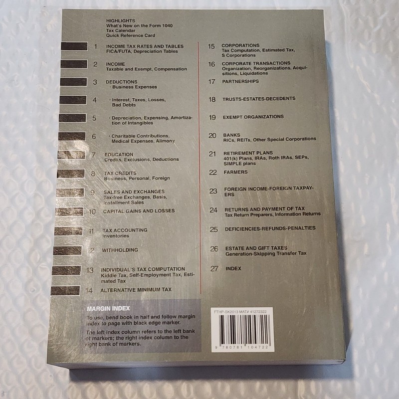 RIA Federal Tax Handbook 2013 Thomson Reuters Tax Guide gallery