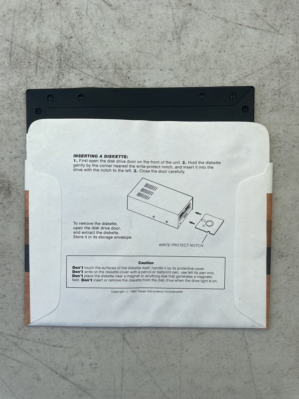 TI-Writer Word Processor Model PHD 5089 by Texas Instruments ~ 5.25" disk ~ 1982 gallery