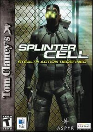 Tom Clancy's Splinter Cell MAC DVD stealth tactics action shooter mission game!