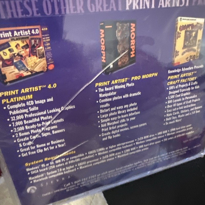 Sierra Home Print Artist Gold (2 CD-ROM) gallery