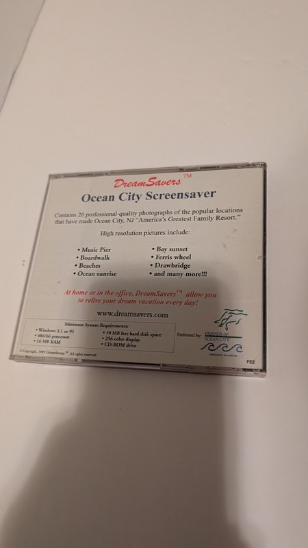 Dreamsavers Ocean City Screensaver CD-ROM 1999 gallery