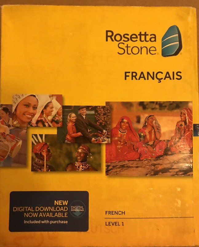 Learn French: Rosetta Stone French – Level 1 Version 4 NEW Francais