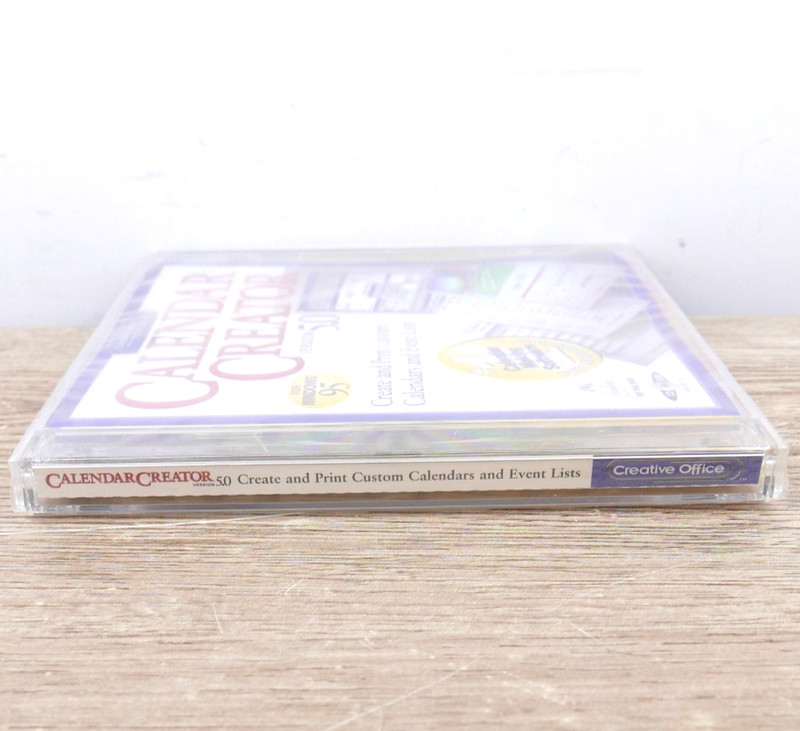 Calendar Creator Version 5.0 (1997 TLC) For Windows 95 SEALED - SHIPS IN CD BOX gallery