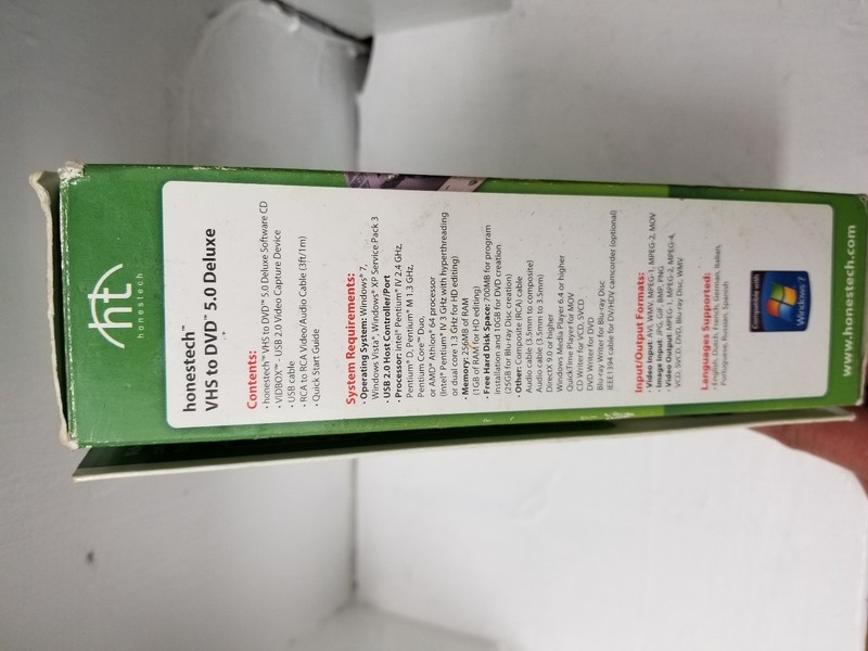 Honestech VHS to DVD 5.0 Deluxe Powerful & Effortless Video Conversion Solution gallery