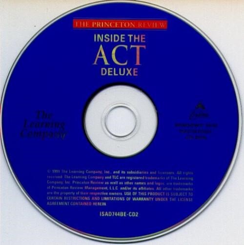 INSIDE THE SAT PSAT & ACT DELUXE (2CDs) for Win/Mac - NEW CDs in SLEEVE gallery